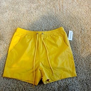 Pacsun yellow shorts